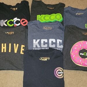 Men's 3XL Chive Graphic Tees - Lot Of 7